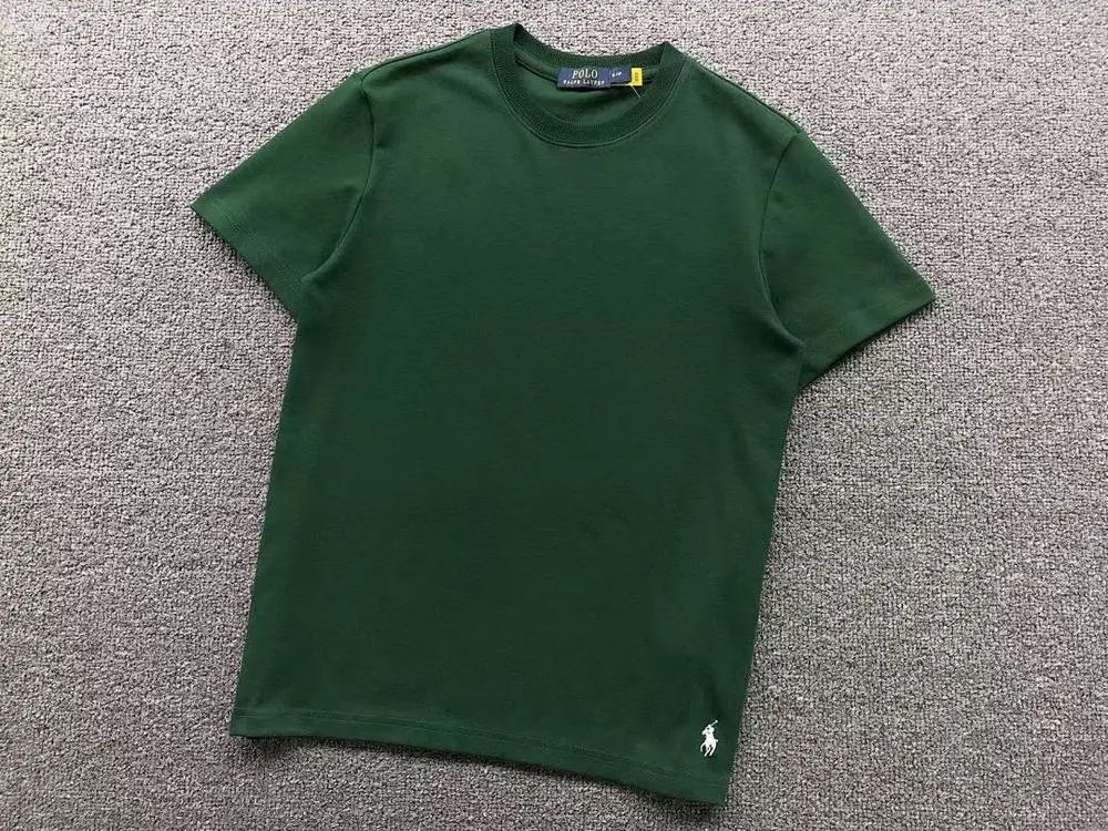 Polo Ralph Lauren T-Shirts Crew Neck T-Shirt with Embroidered Pony Logo image 5