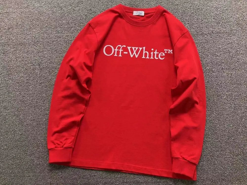 Off-White Hoodies & Sweatshirts Logo Print Crewneck Sweatshirt image 7