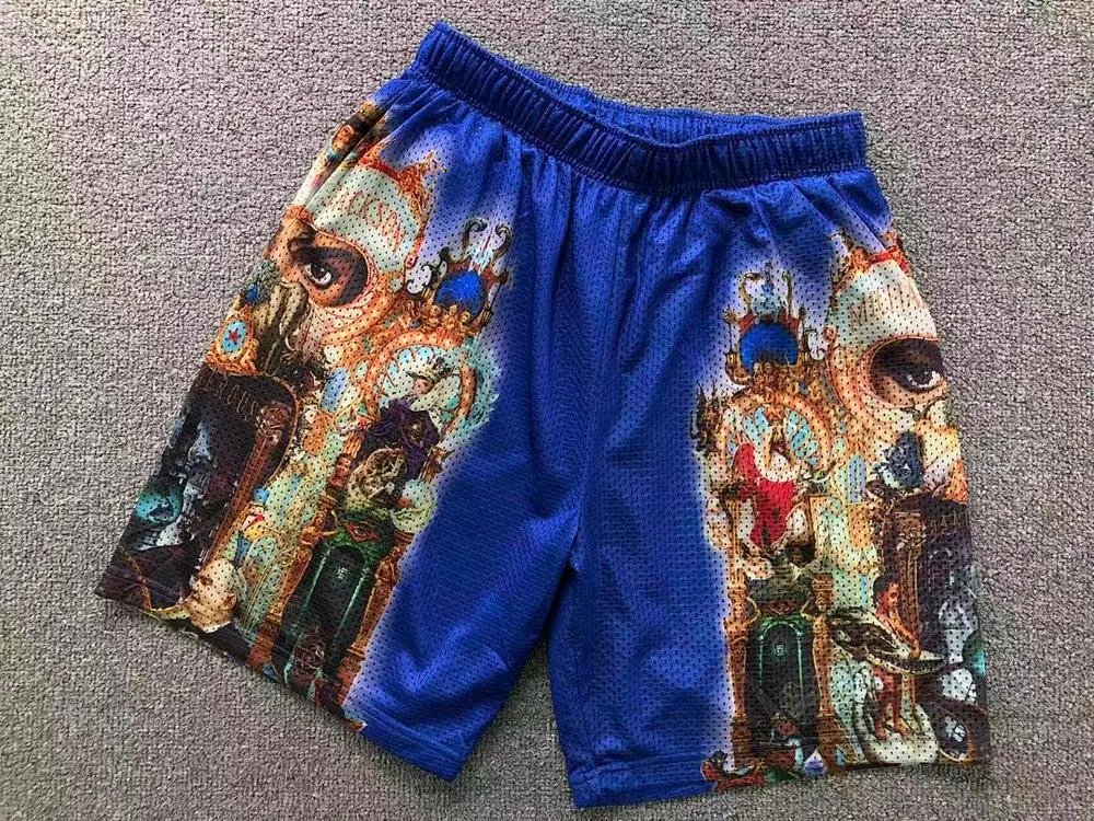 Unbranded Shorts Graphic Print Mesh Basketball image 3