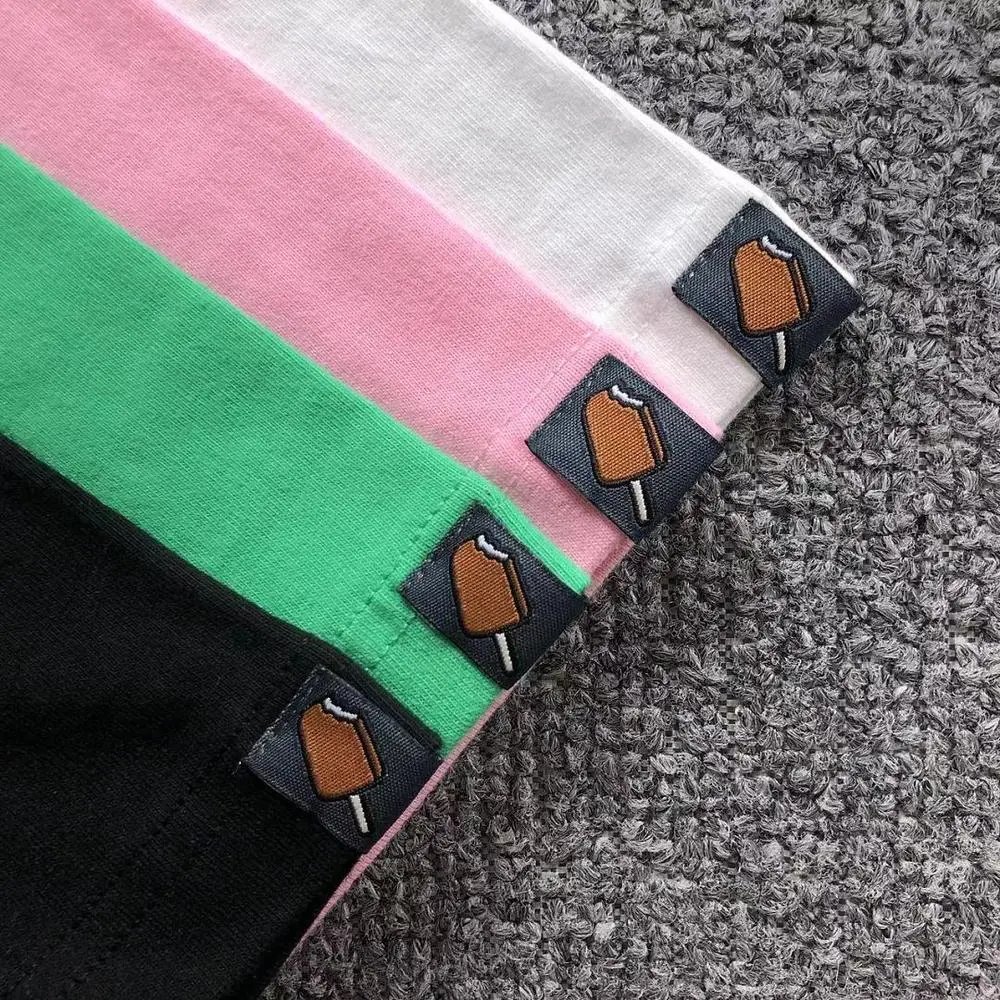 ICECREAM T-Shirts Short-Sleeve Running Dog Logo Graphic image 7