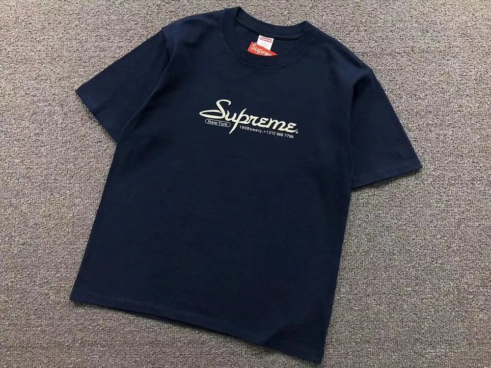 Supreme T-Shirts Script Logo Short-Sleeve T-Shirt image 5