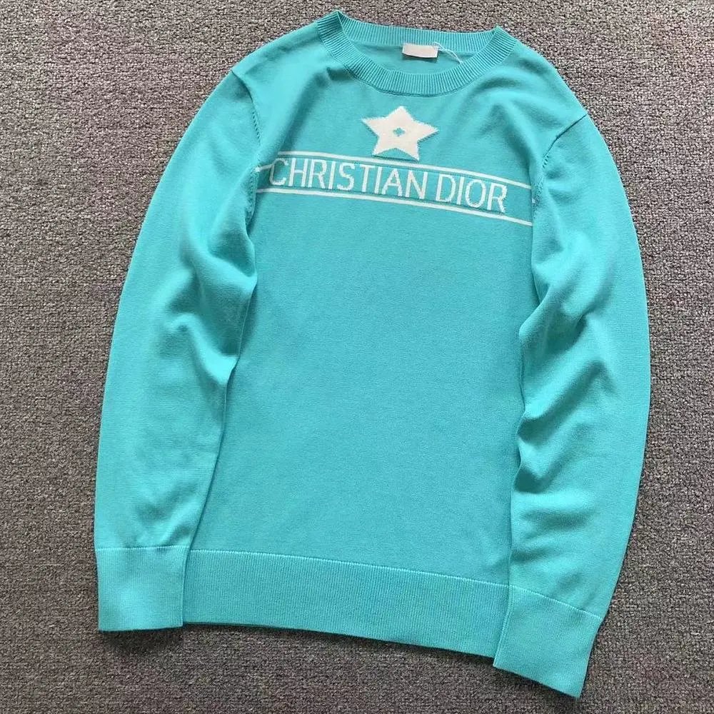 Dior star logo crew neck sweater — W2CFinds curated find
