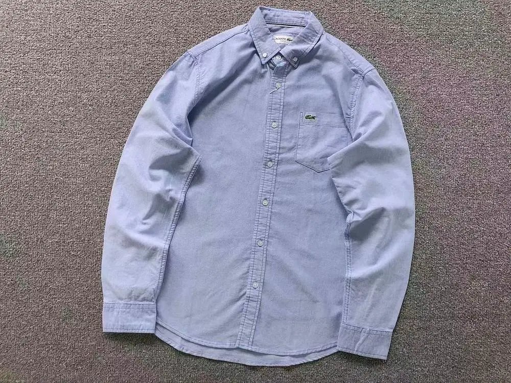 Lacoste Shirts Long-Sleeve Button-Down Shirt with Chest Pocket image 5