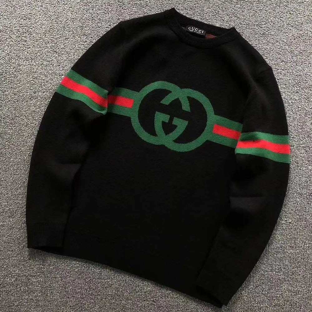 Gucci interlocking G jacquard crew neck sweater — W2CFinds curated find