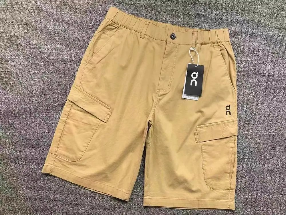 On Shorts Cargo with elastic waistband and flap pockets image 6