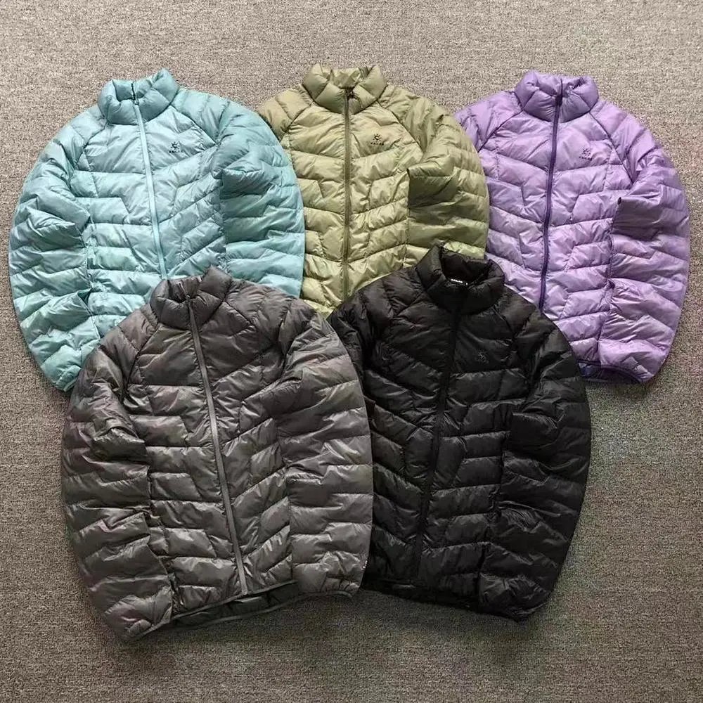 KAILAS stand collar lightweight down jacket — W2CFinds curated find