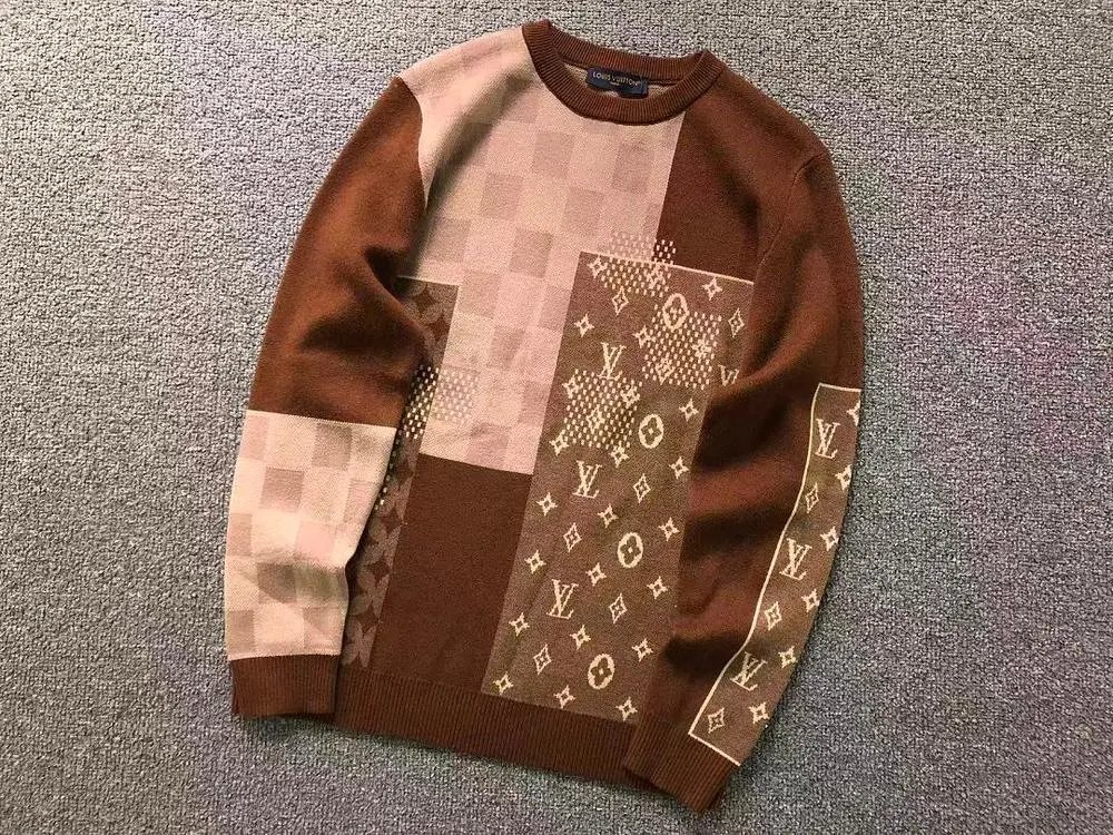 Louis Vuitton Knitwear Monogram Patchwork Crewneck Sweater image 3