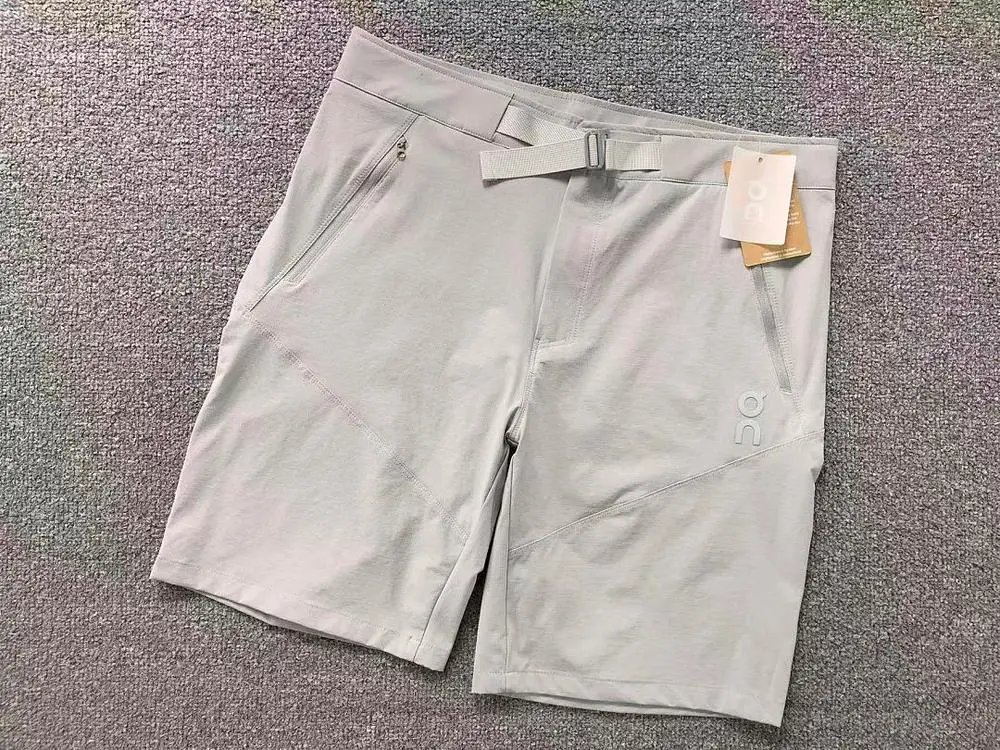 On Shorts Technical with integrated web belt and zip pockets image 4