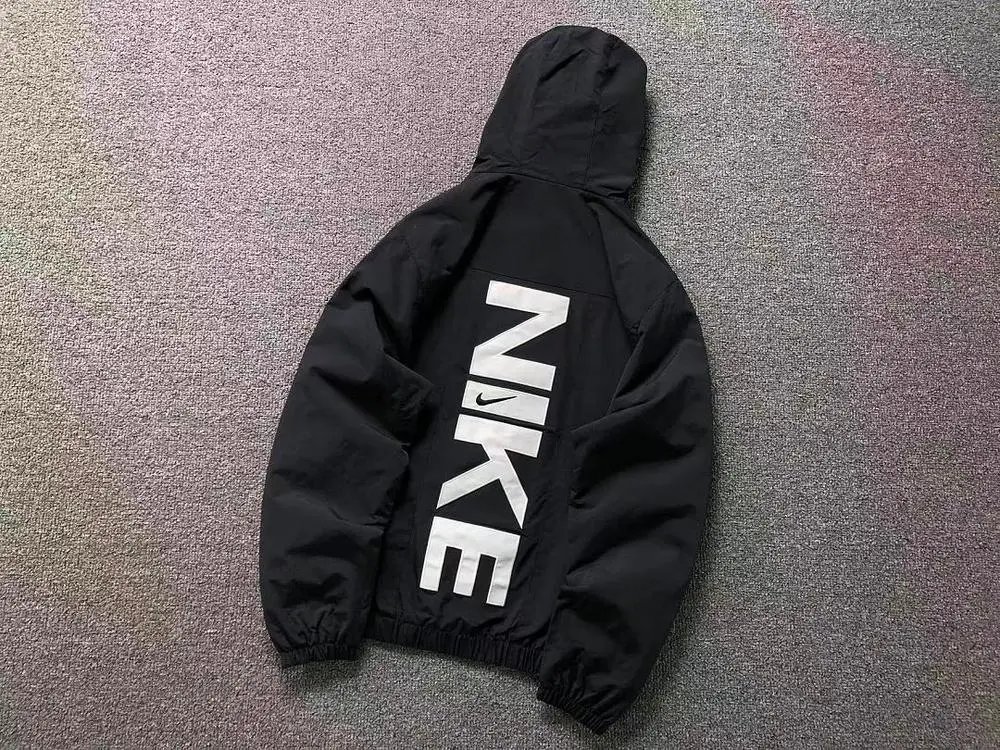 Nike Jackets Hooded padded jacket with oversized back logo image 4