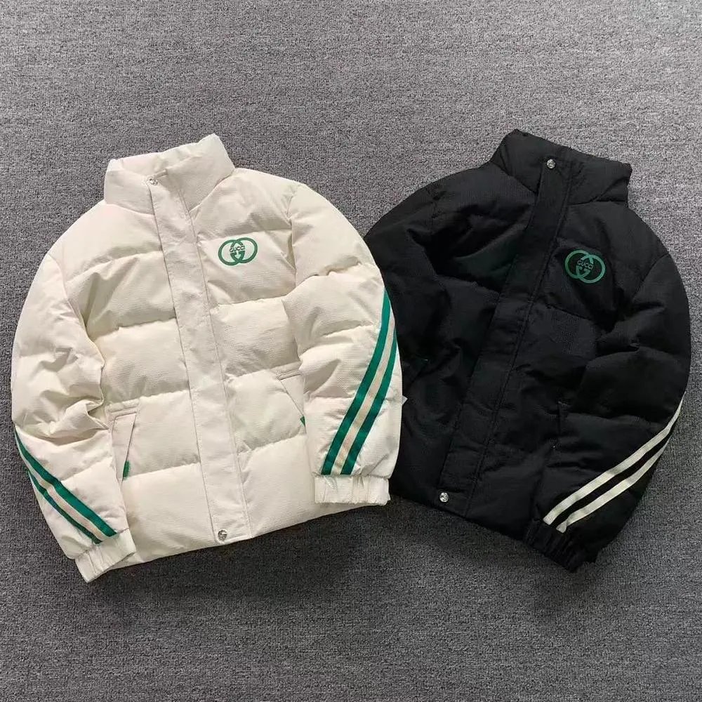 Gucci stripe sleeve down jacket — W2CFinds curated find