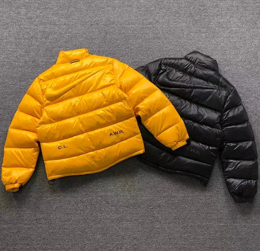 Nike stand collar printed down jacket — W2CFinds curated find