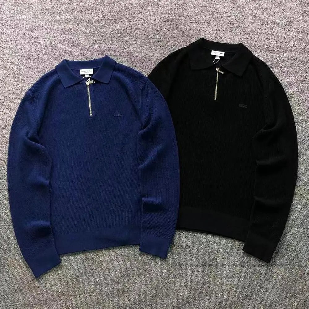 Lacoste half zip polo sweater — W2CFinds curated find