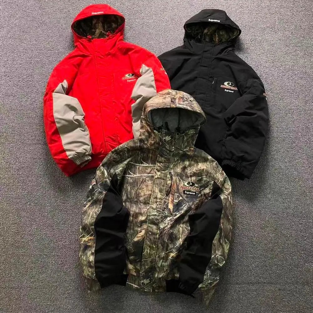 Supreme x Mossy Oak camo hooded jacket — W2CFinds curated find