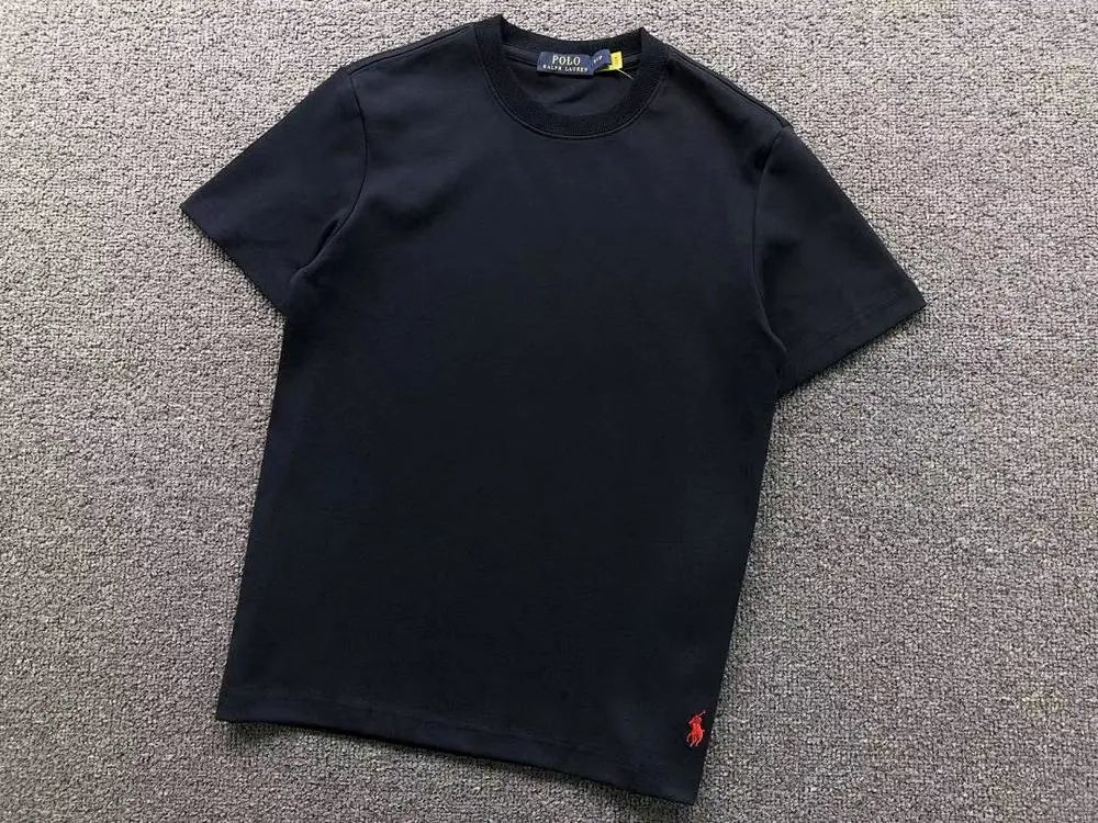 Polo Ralph Lauren T-Shirts Crew Neck T-Shirt with Embroidered Pony Logo image 6