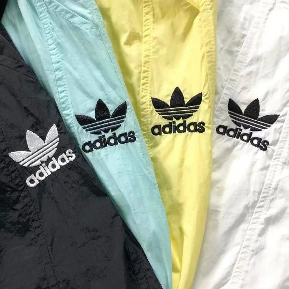 adidas Trousers Wide-leg drawstring wind pants image 6