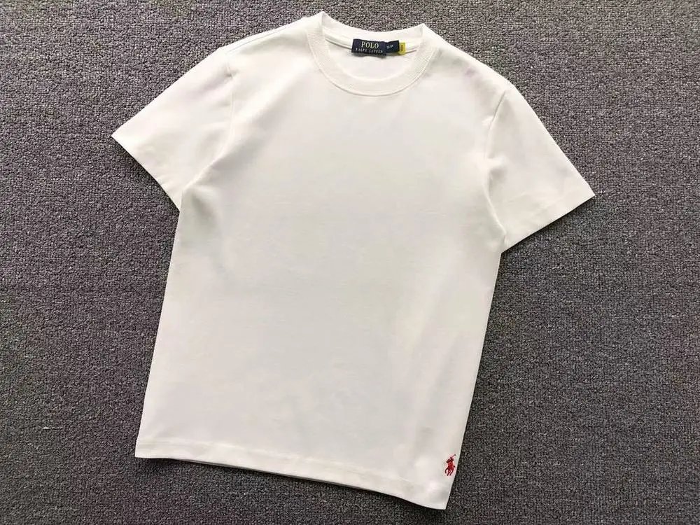 Polo Ralph Lauren T-Shirts Crew Neck T-Shirt with Embroidered Pony Logo image 10