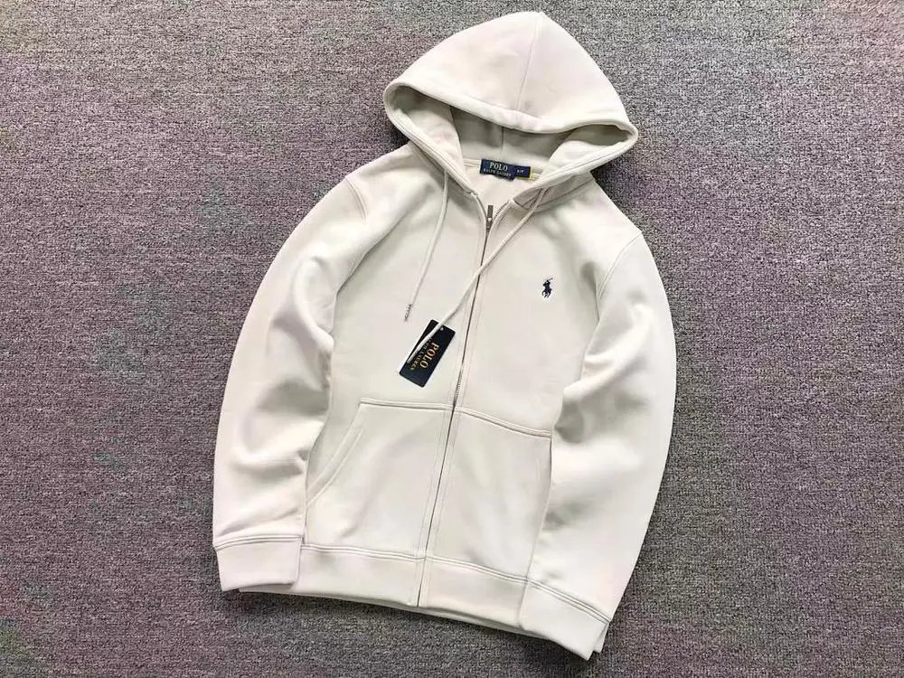 Polo Ralph Lauren Hoodies & Sweatshirts Full-Zip Hooded Sweatshirt with Embroidered Pony — Style 5
