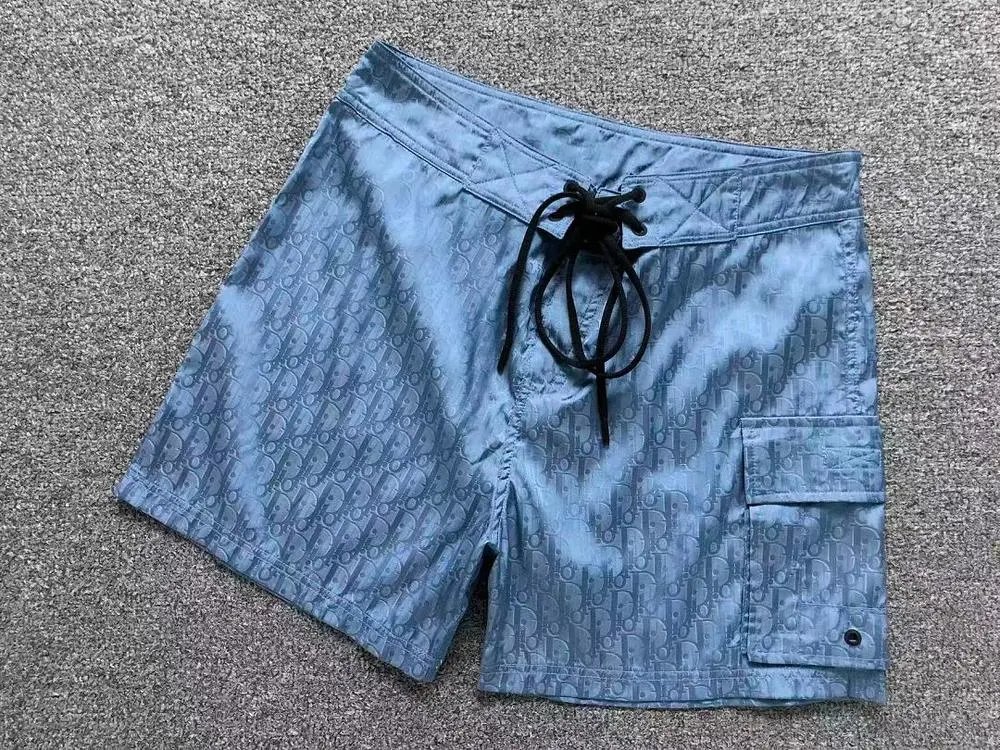 Dior Shorts Oblique-pattern drawstring cargo image 3