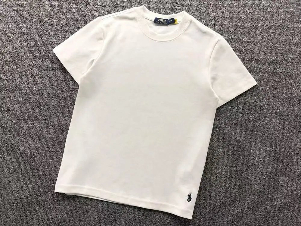 Polo Ralph Lauren T-Shirts Crew Neck T-Shirt with Embroidered Pony Logo image 3