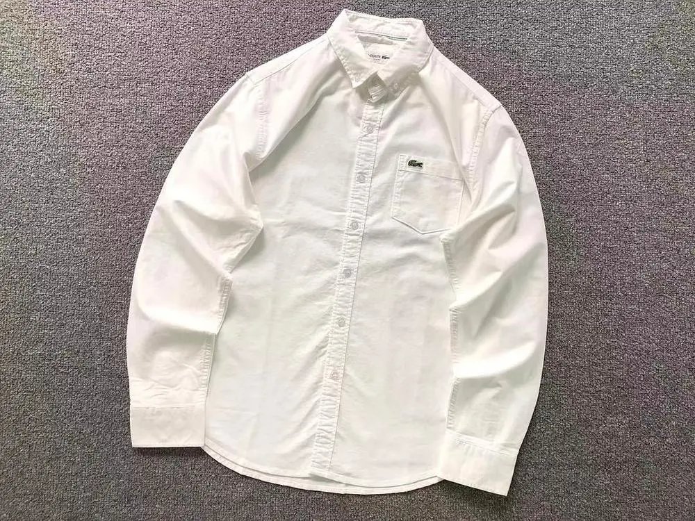 Lacoste Shirts Long-Sleeve Button-Down Shirt with Chest Pocket image 2