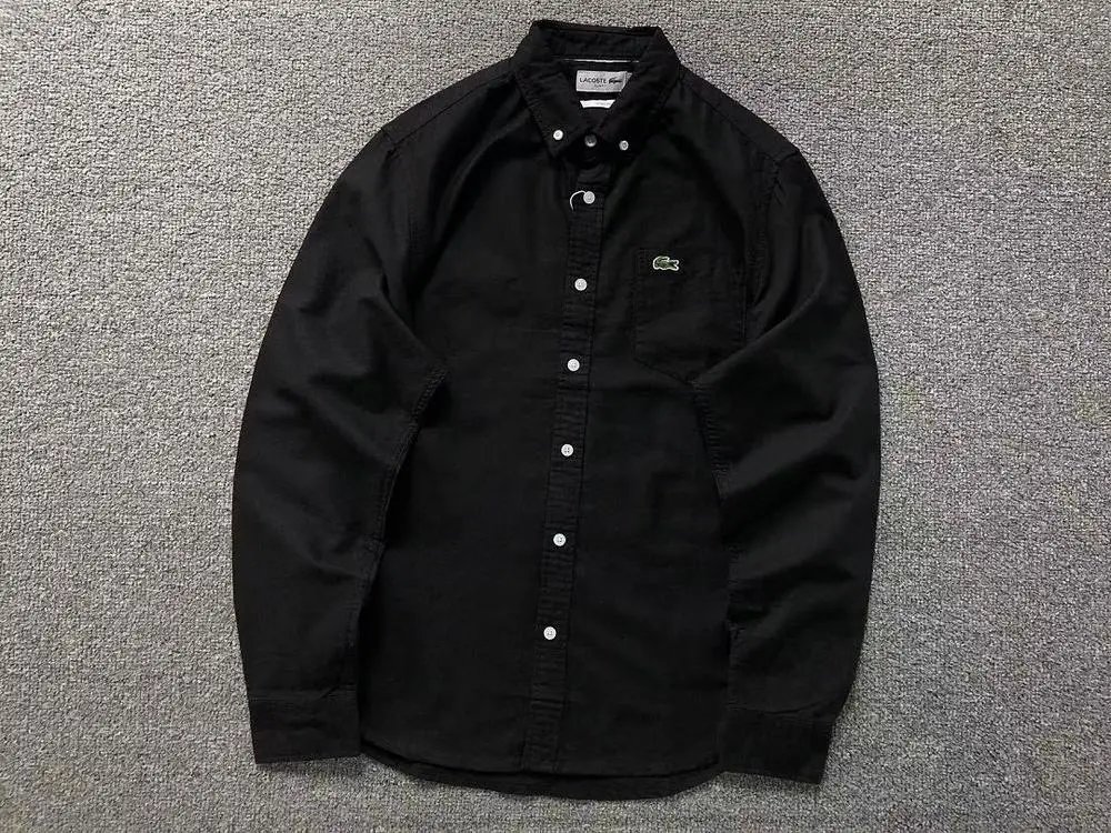 Lacoste Shirts Long-Sleeve Button-Down Shirt with Chest Pocket image 7