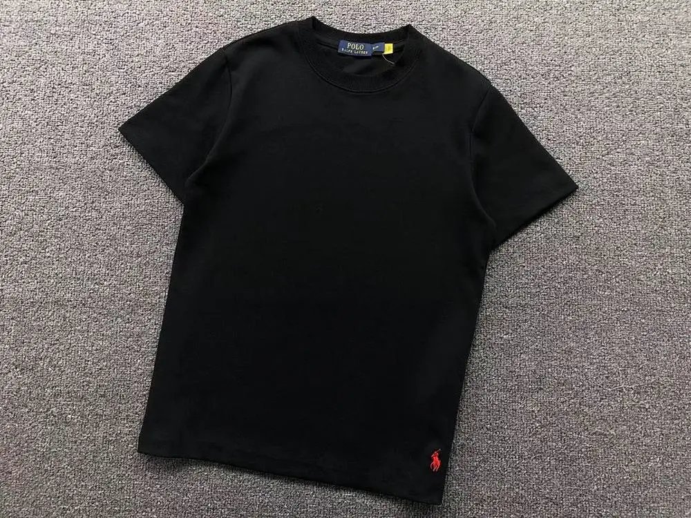 Polo Ralph Lauren T-Shirts Crew Neck T-Shirt with Embroidered Pony Logo image 8