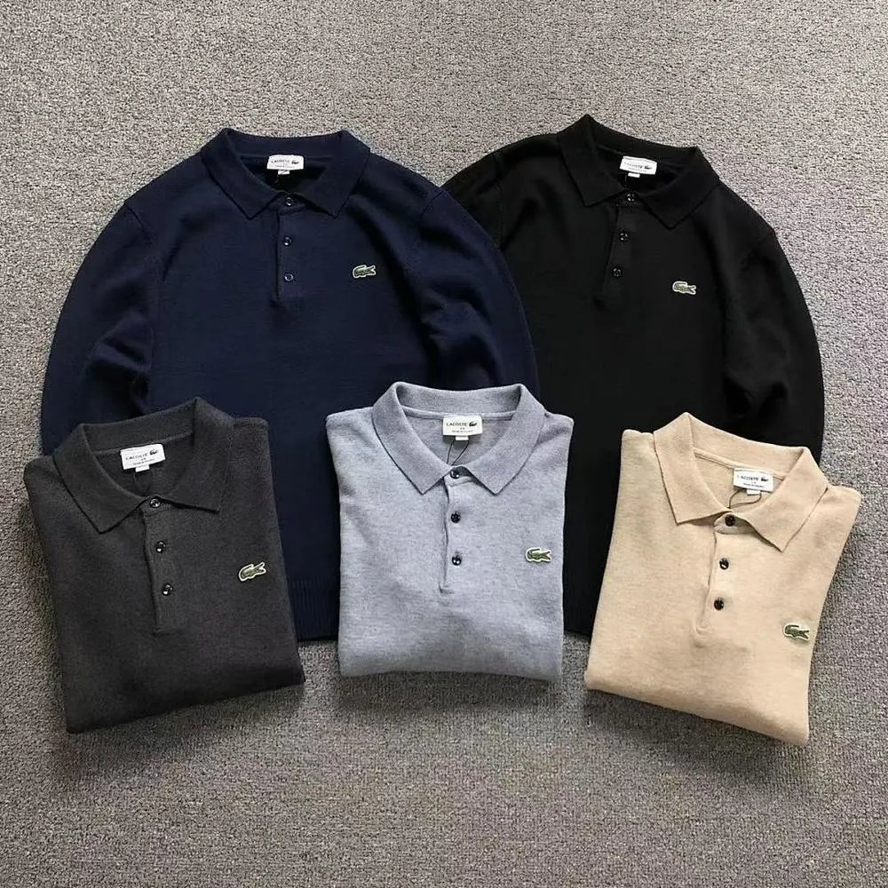 Lacoste polo neck sweater — W2CFinds curated find