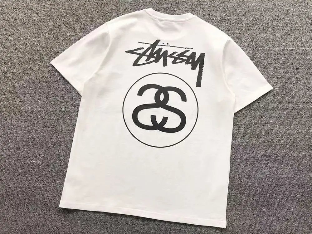 Stüssy T-Shirts Short-sleeve logo graphic T-shirt image 4