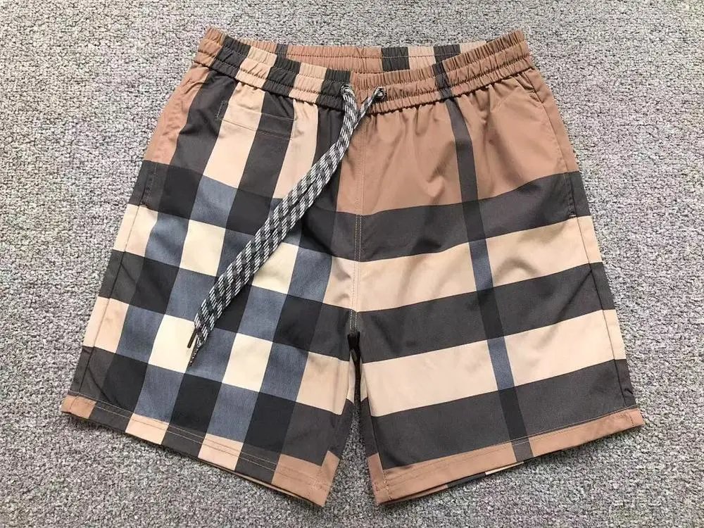 Unbranded Shorts Plaid elastic-waist drawstring image 4