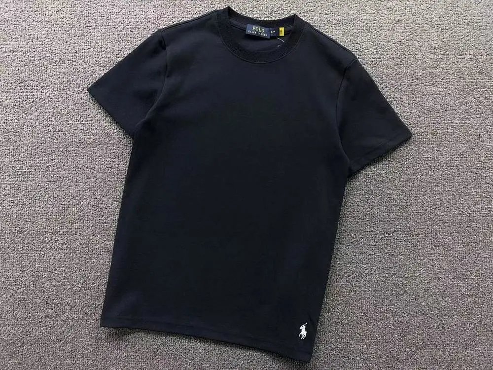 Polo Ralph Lauren T-Shirts Crew Neck T-Shirt with Embroidered Pony Logo image 4