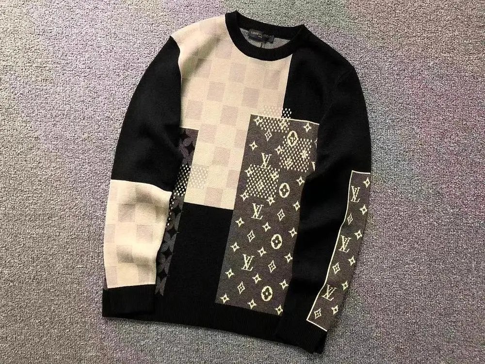 Louis Vuitton Knitwear Monogram Patchwork Crewneck Sweater image 4