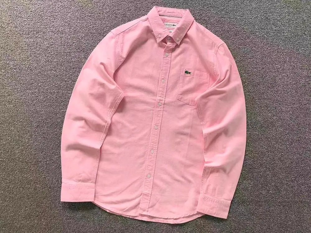 Lacoste Shirts Long-Sleeve Button-Down Shirt with Chest Pocket image 3