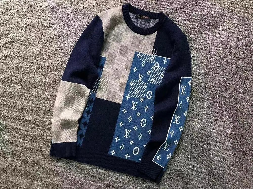 Louis Vuitton Knitwear Monogram Patchwork Crewneck Sweater image 2