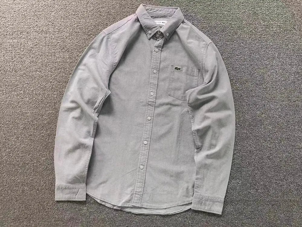 Lacoste Shirts Long-Sleeve Button-Down Shirt with Chest Pocket image 4