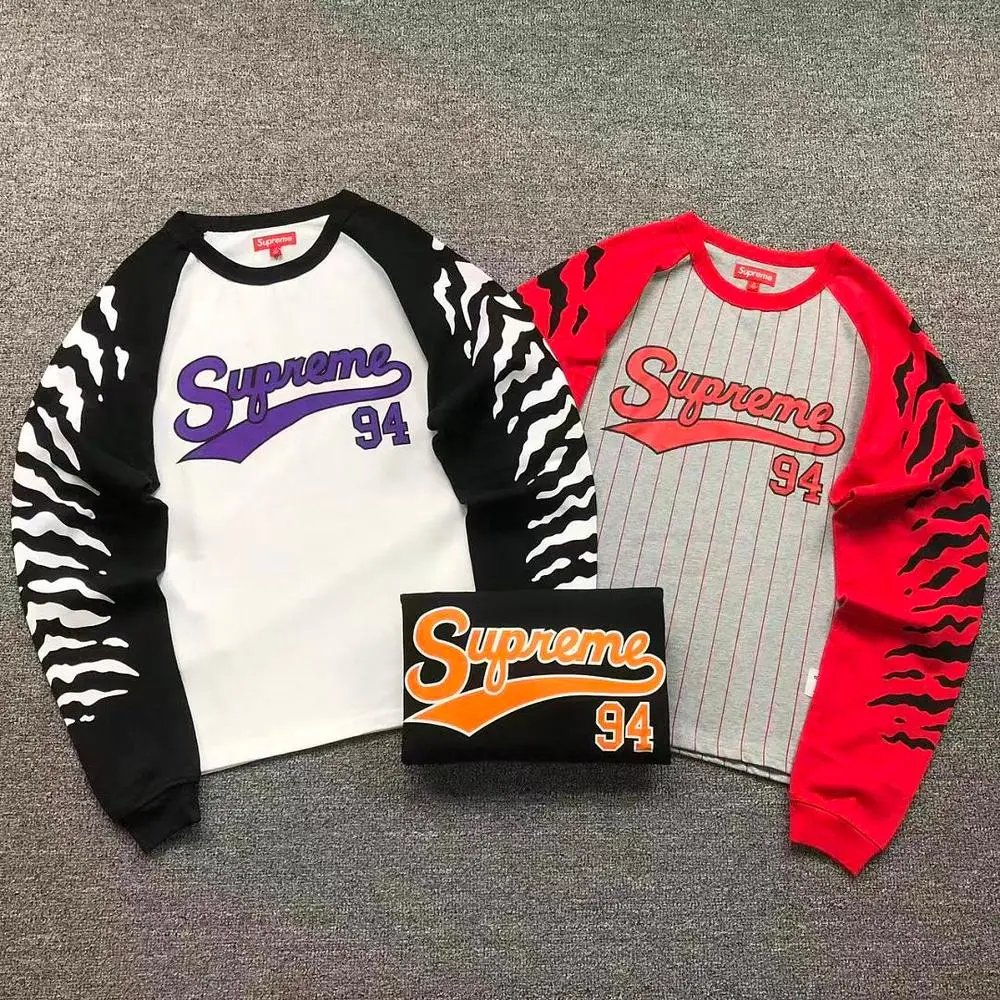 Supreme 94 raglan long sleeve tee — W2CFinds curated find