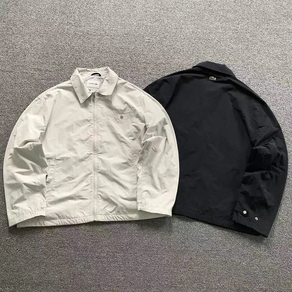 Lacoste collar zip jacket — W2CFinds curated find
