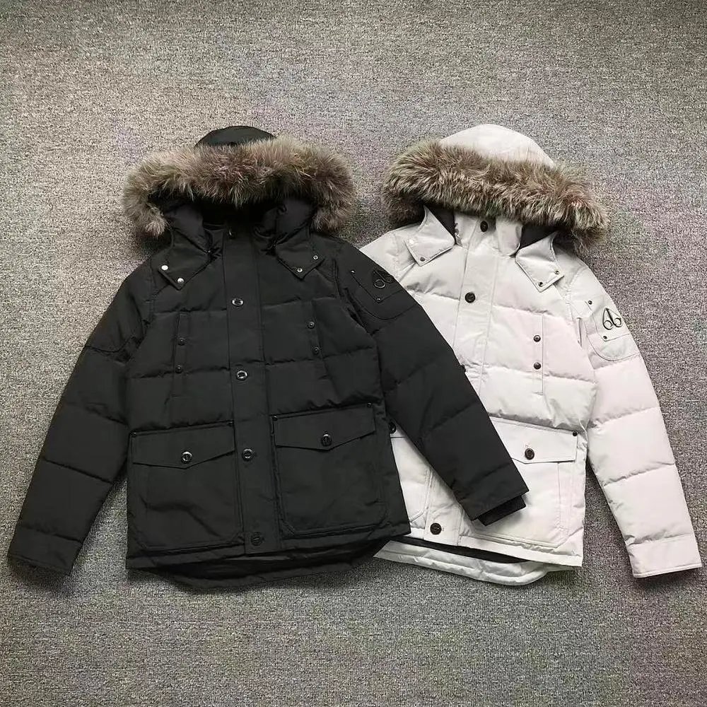 Moose Knuckles fur hood down jacket — W2CFinds curated find