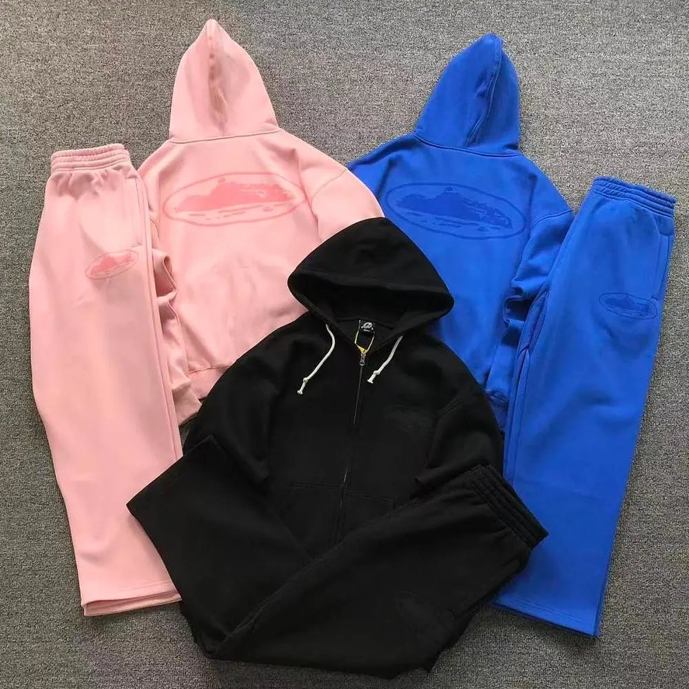 Corteiz printed hoodie and sweatpants set