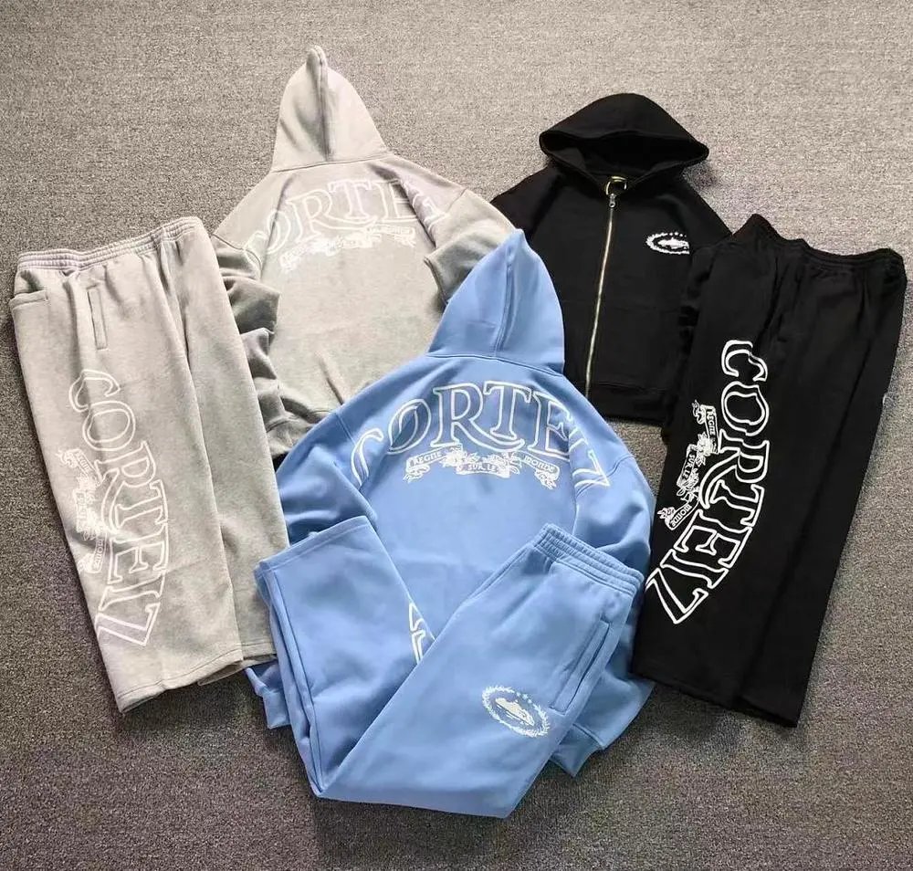 Corteiz printed hoodie and sweatpants set — W2CFinds curated find
