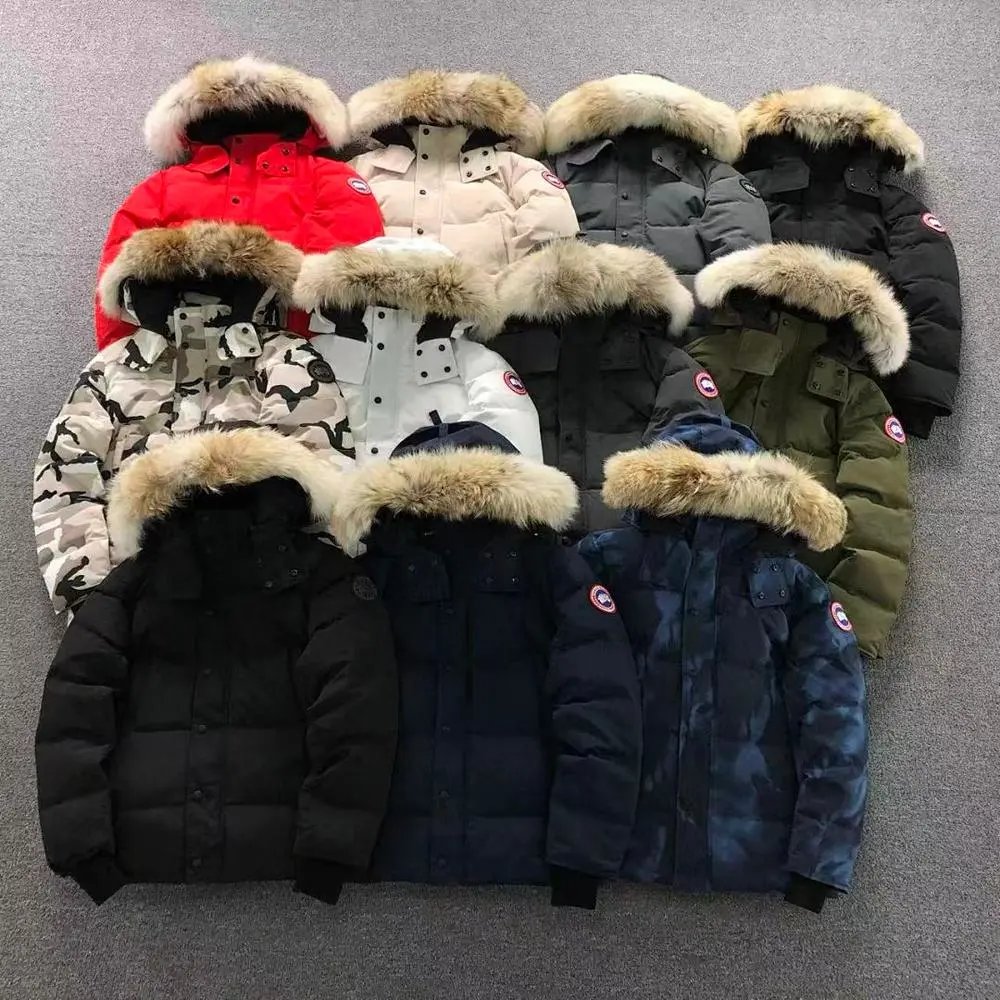 Canada Goose fur hood down jacket — W2CFinds curated find