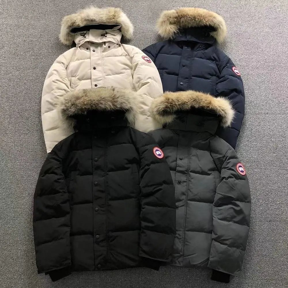 Canada Goose fur hood down jacket — W2CFinds curated find