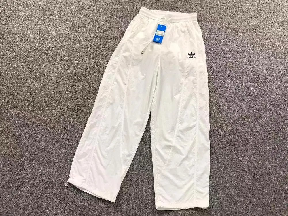adidas Trousers Wide-leg drawstring wind pants image 2