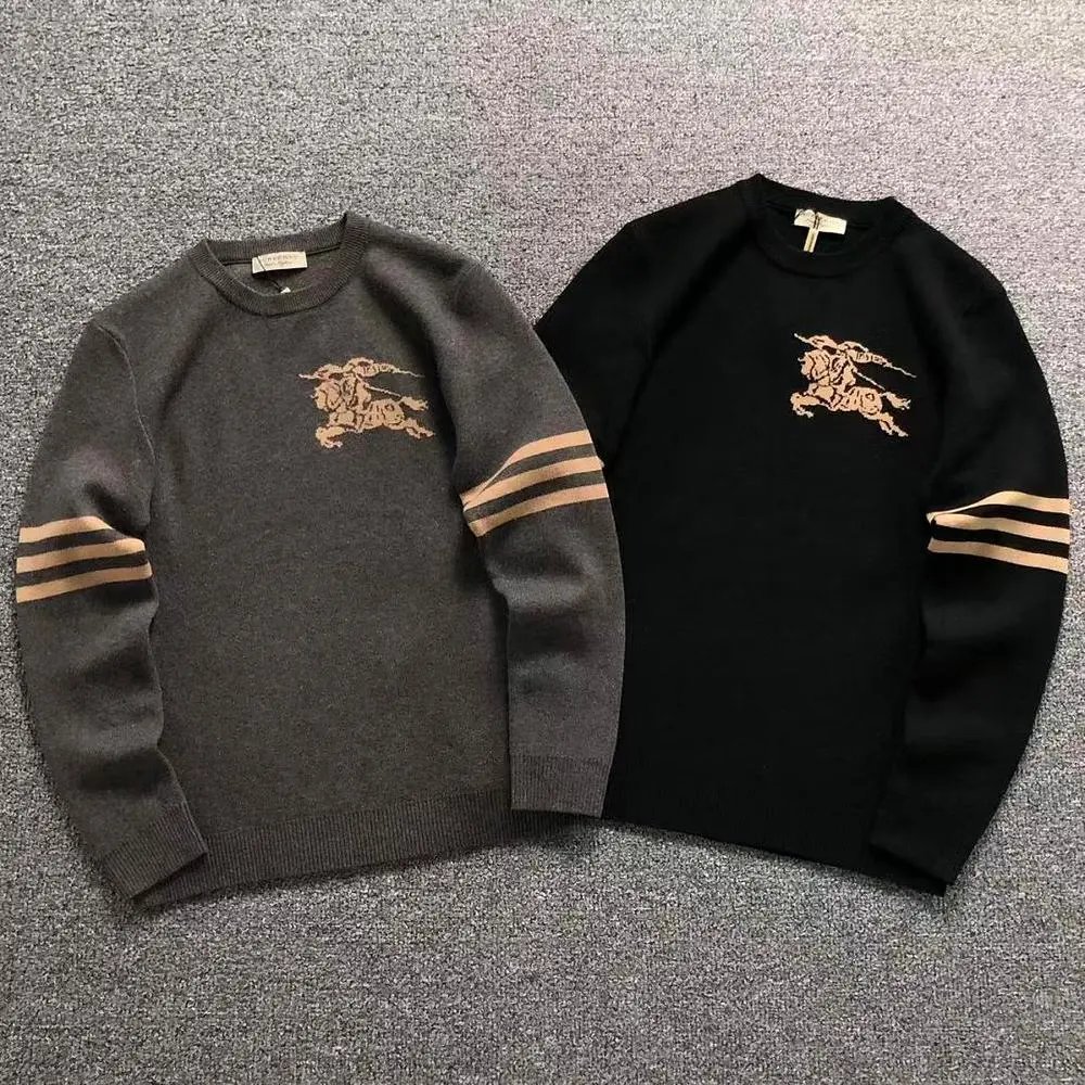 Burberry knight logo crew neck sweater — W2CFinds curated find