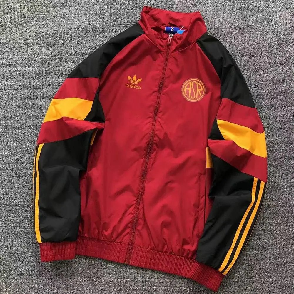 Adidas ASR color block stand collar windbreaker jacket — W2CFinds curated find
