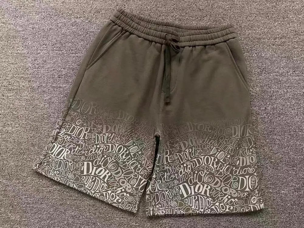 Dior Shorts Elastic Drawstring Logo-Print image 3
