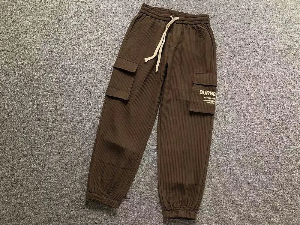 Burberry Trousers Ribbed cargo jogger with drawstring waist image 3