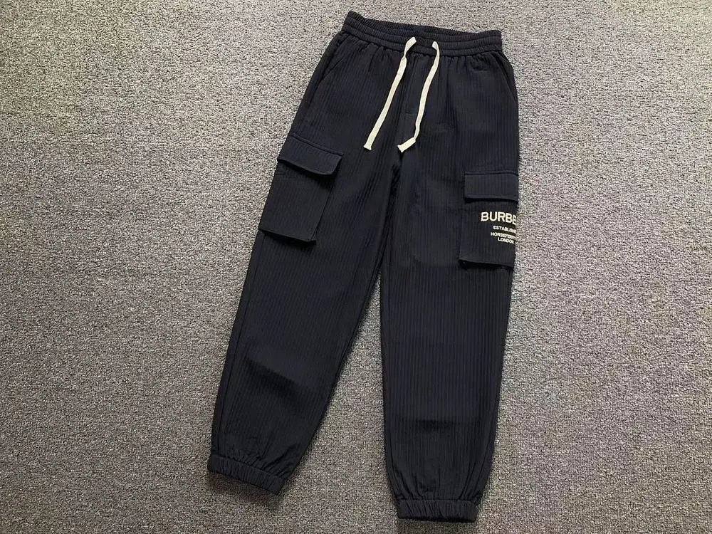 Burberry Trousers Ribbed cargo jogger with drawstring waist image 2