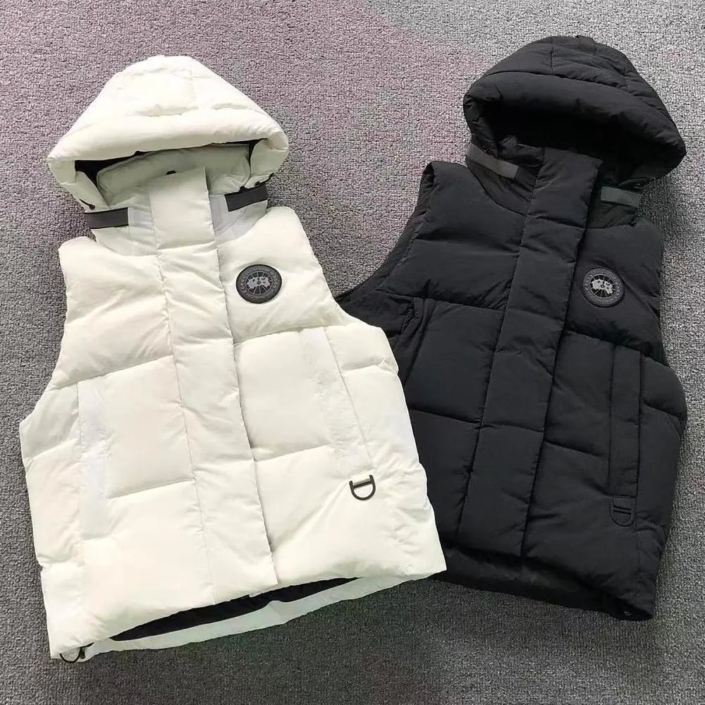 Canada Goose hooded down vest — W2CFinds curated find
