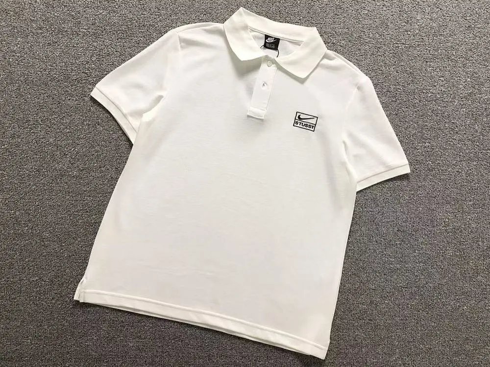 Nike Shirts Short-Sleeve Polo Shirt with Stüssy Chest Patch image 2