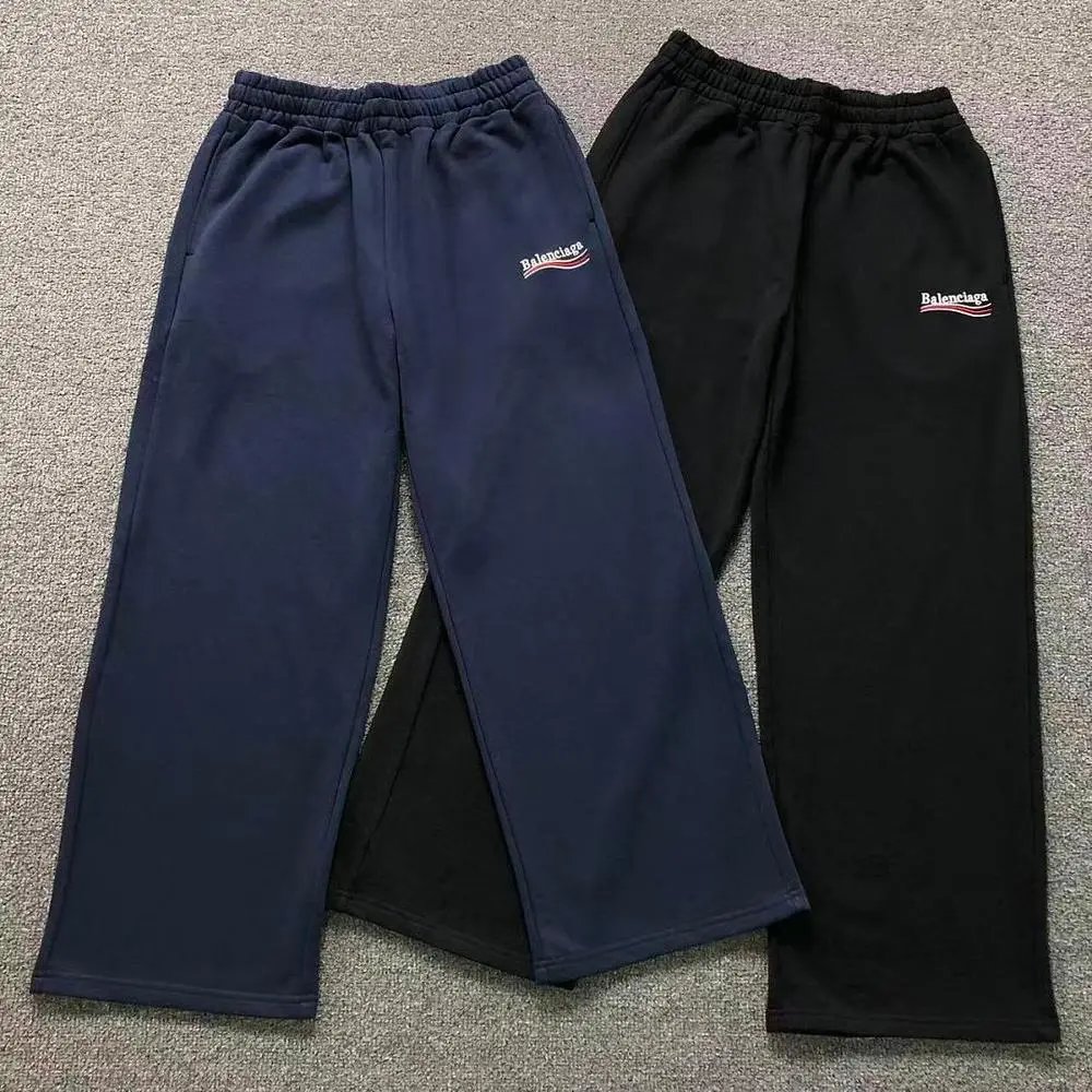 Balenciaga logo wide leg sweatpants — W2CFinds curated find
